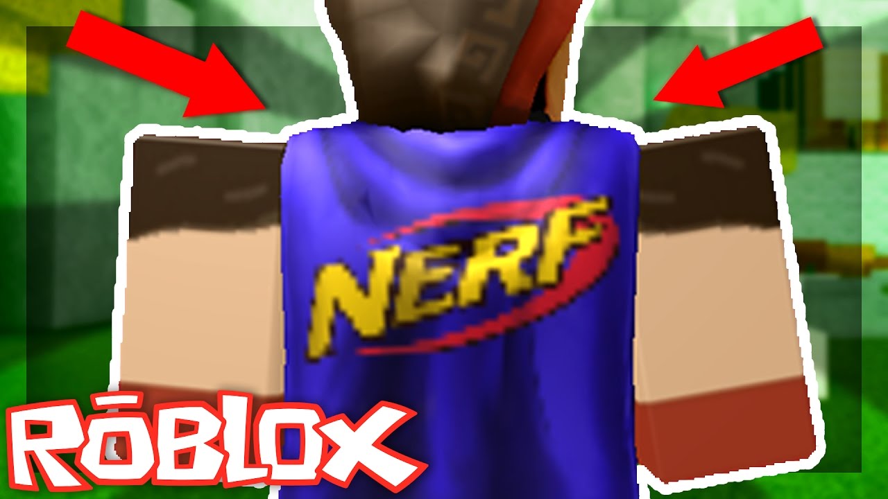 How To Get The Nerf Cape Roblox Blox Hunt Youtube - roblox cape shirt