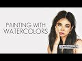 PAINTING A PORTRAIT WITH WATERCOLORS