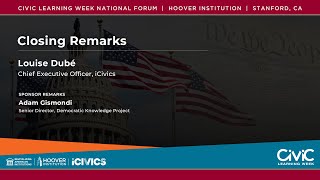 The Future of Civic Learning | Civic National Forum | Hoover Institution
