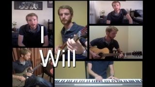 I Will- The Beatles (One Man Band Cover) chords