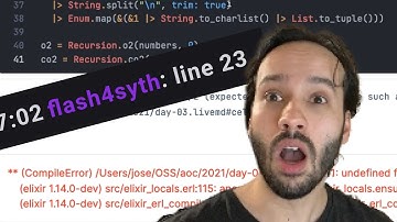 José Valim Solves the Hardest Day Yet with Elixir! (José Valim