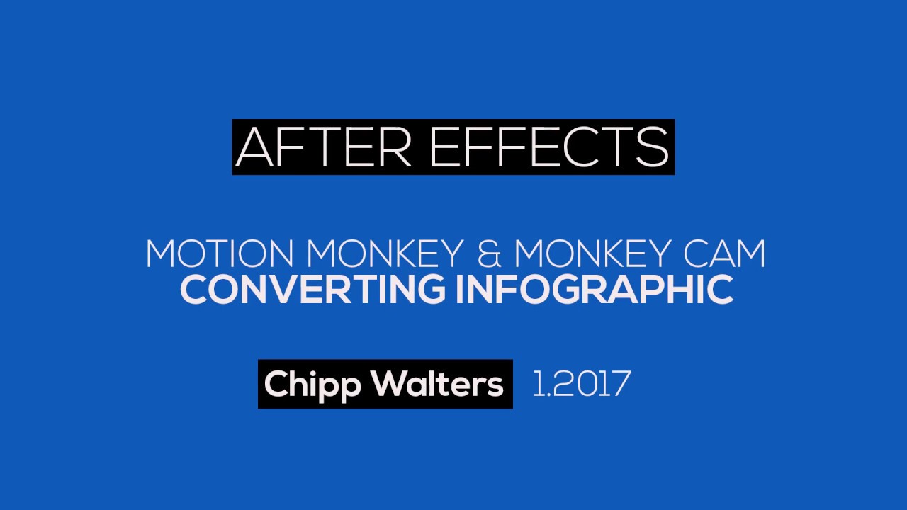 After Effects with Motion Monkey & Monkey Cam - YouTube
