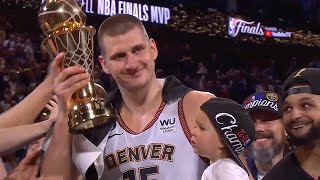 Nikola Jokić Named Finals MVP 🏆 | 2023 NBA Finals