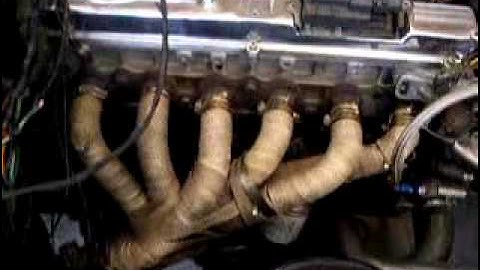 Supra startup E85 1600cc injectors AEM EMS