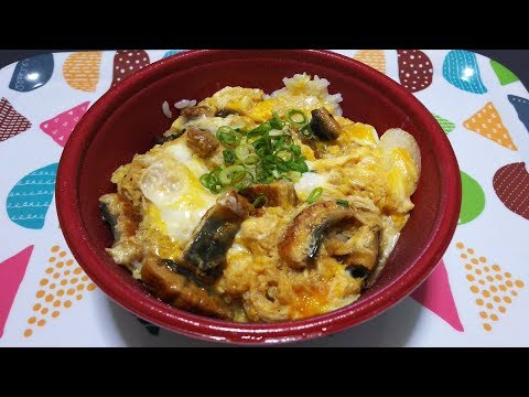 【咀嚼音/ASMR】極 特選うなとじ丼《どんぶり名人》【食べる動画】