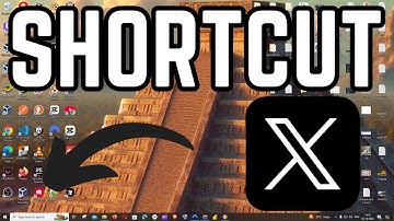 How to Create Twitter Shortcut on Desktop in Windows