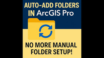 Nooit meer mappen opnieuw toevoegen! Automatische mapverbindingen in ArcGIS Pro