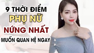 🔴 [Trực tiếp] 8 Thời điểm Phụ nữ Nứng t.ình nhất | Thanh Hương Official