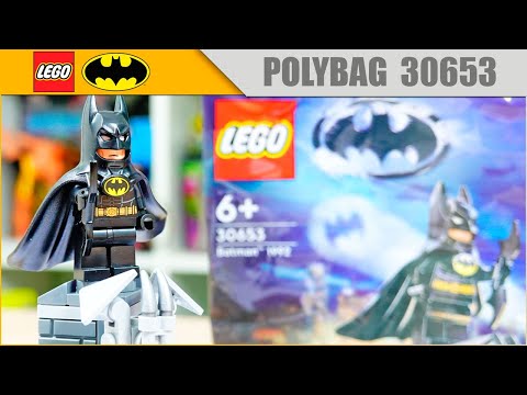 Video review in 4K of polybag LEGO Batman 1992 | item 30653