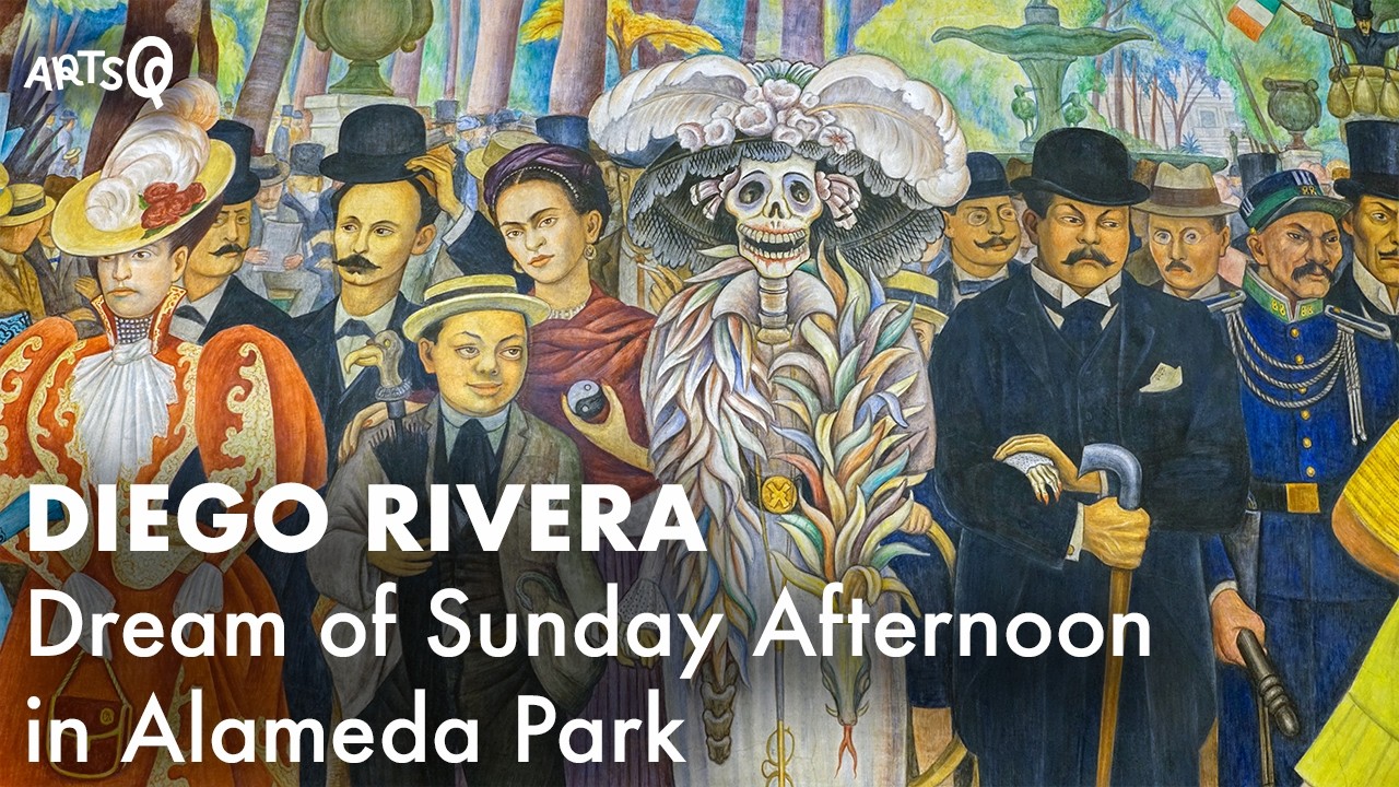 Dream of a Sunday Afternoon in Alameda Park, Diego Rivera's Mural in Mexico City