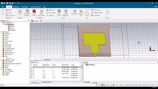 4.3 Simulation setup for antenna geometry in CST