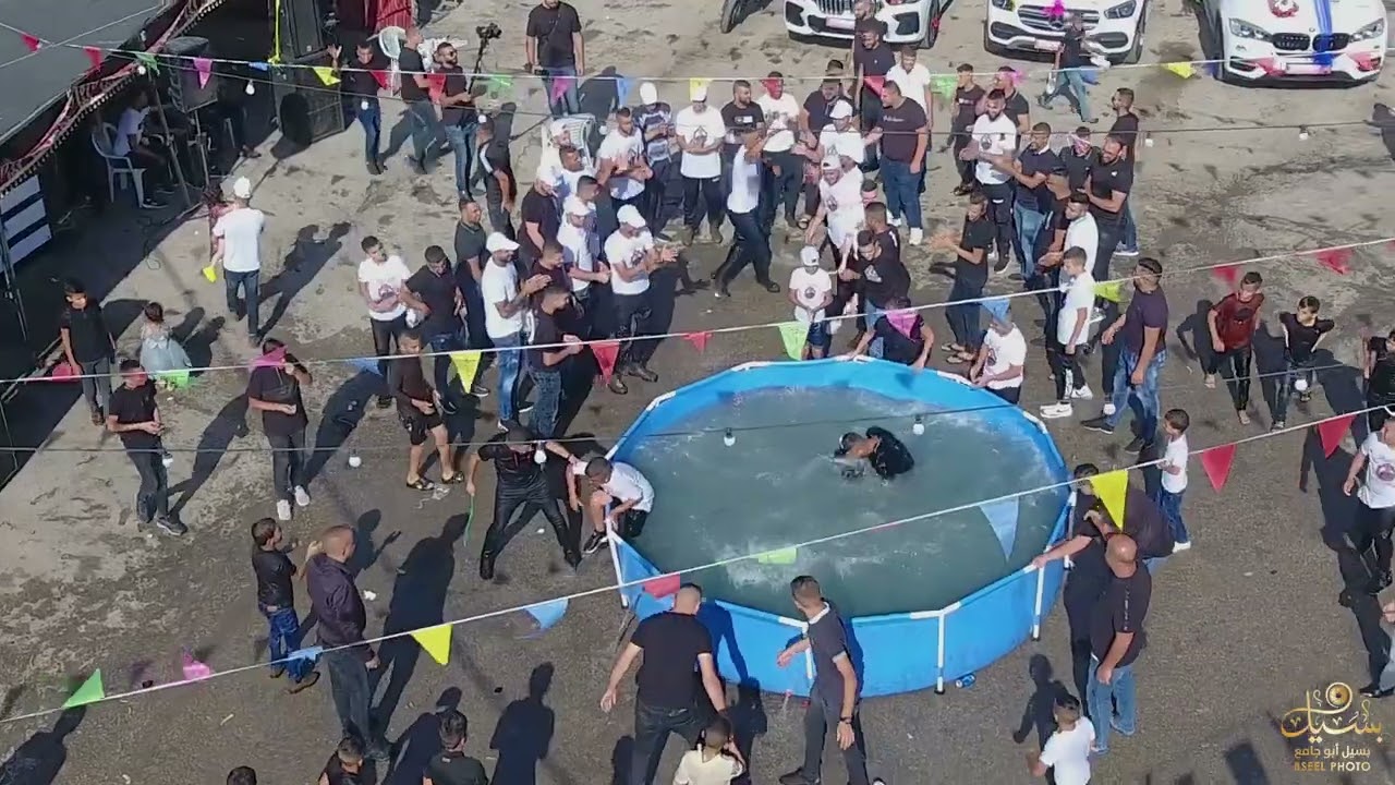 حمام وعشاء العريس بلال ابو عرار