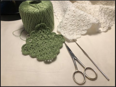 Video: How To Crochet With One Thread