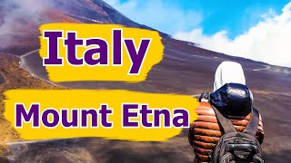 Mount Etna, Italy travel with local tour guide