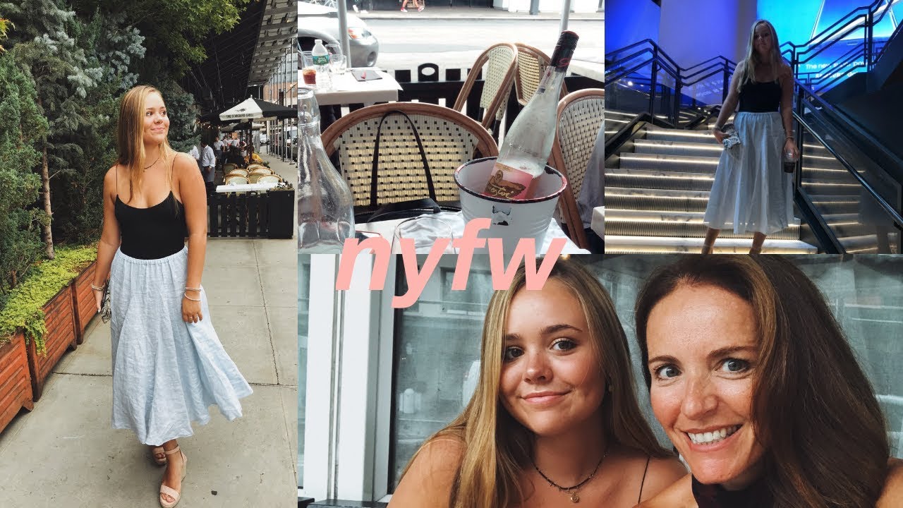 chit chat GRWM new york fashion week