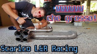 Montaggio scarico L&R Racing su Golf 6 2.0 TDI (Sound assurdo) - YouTube