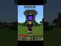 Most EPIC Portal Build in Minecraft! #shorts #minecraft