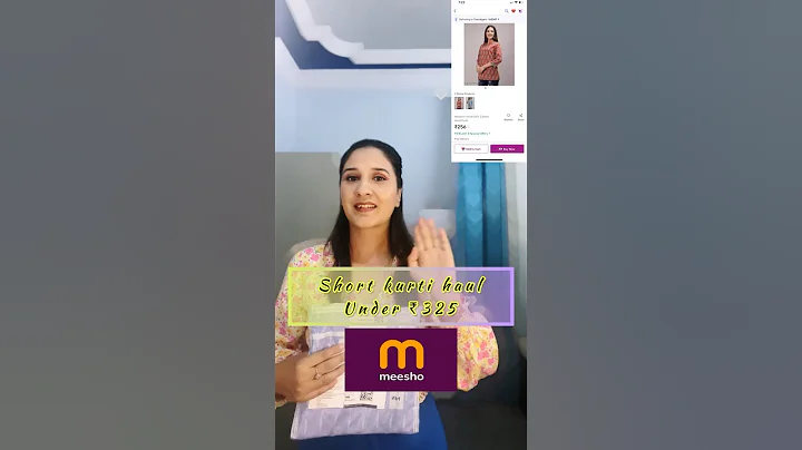 Short Kurti Haul  🥰#shorts  #trending #shortkurti #meeshohaul #meesho #kurti #review