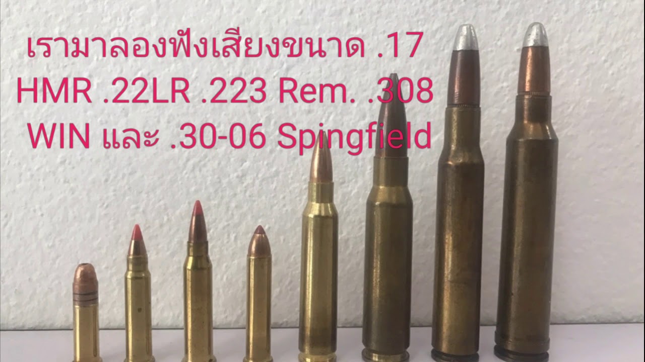 EP.13 เสียงกระสุน Rimfire Rifle VS Centerfire Rifle YouTube