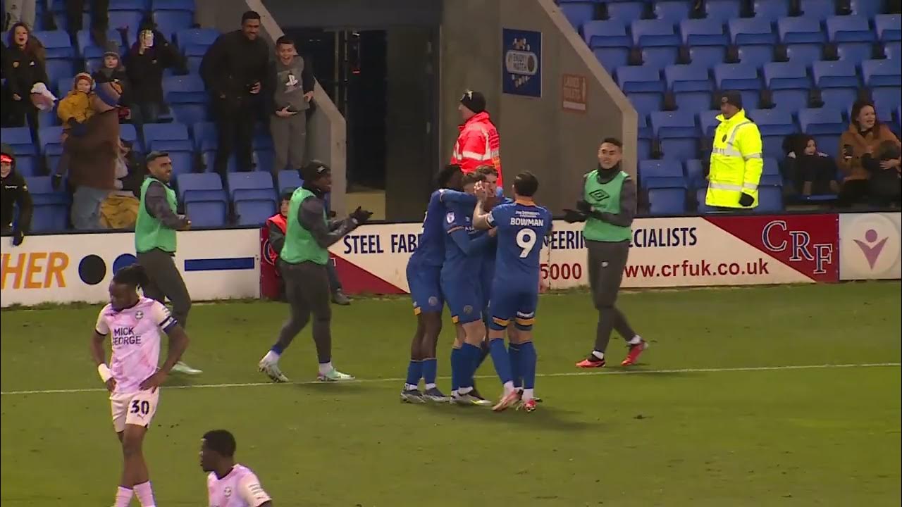 Shrewsbury Town v Peterborough United highlights YouTube