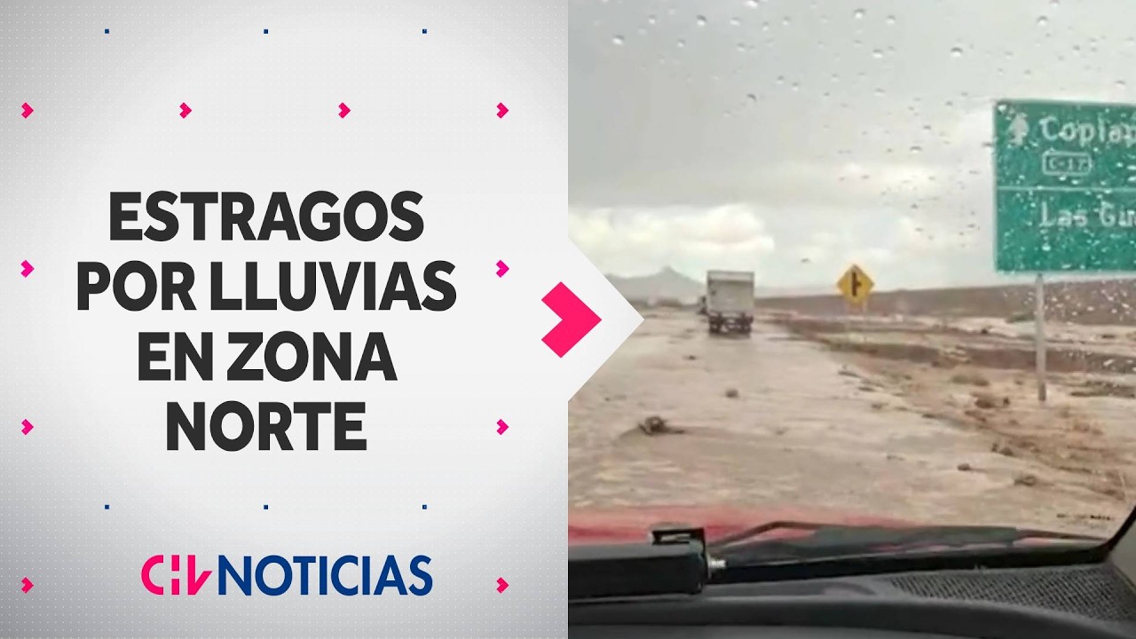 Anegamientos, casas inundadas y caminos cortados: Los efectos de las lluvias en región de Atacama