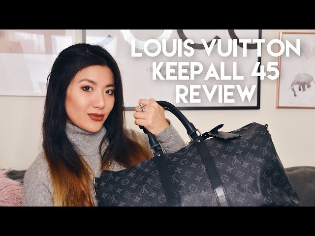 LOUIS VUITTON KEEPALL BANDOULIERE 45: IN DEPTH REVIEW (MONOGRAM