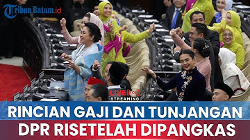 🔵Rincian Gaji dan Tunjangan DPR RI Setelah Dipangkas Jadi Rp 65 Juta, Anggaran Perumahan Dihapus