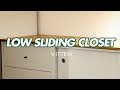 W19_Low Sliding Closet / 낮은 미닫이 옷장