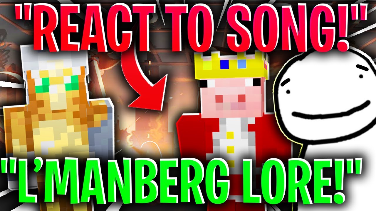FoolishG REACTS TO DOOMSDAY LORE SONG! (dream smp)