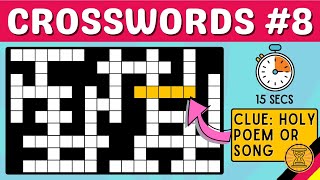 Crossword Puzzles #8