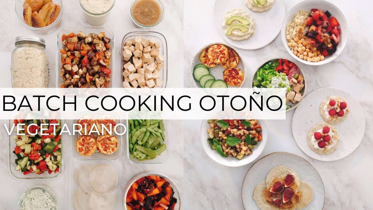 BATCH COOKING de OTOÑO » [Vegetariano]
