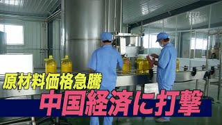 〈字幕版〉原材料価格急騰 中国経済に打撃