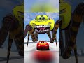 P1 Epic Escape From The Lightning McQueen Boxy Boo Eater &amp; Mater Spider Car | Coffin Dance Cover