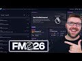 FM26 has a NEW UI &amp; an Official Release Date