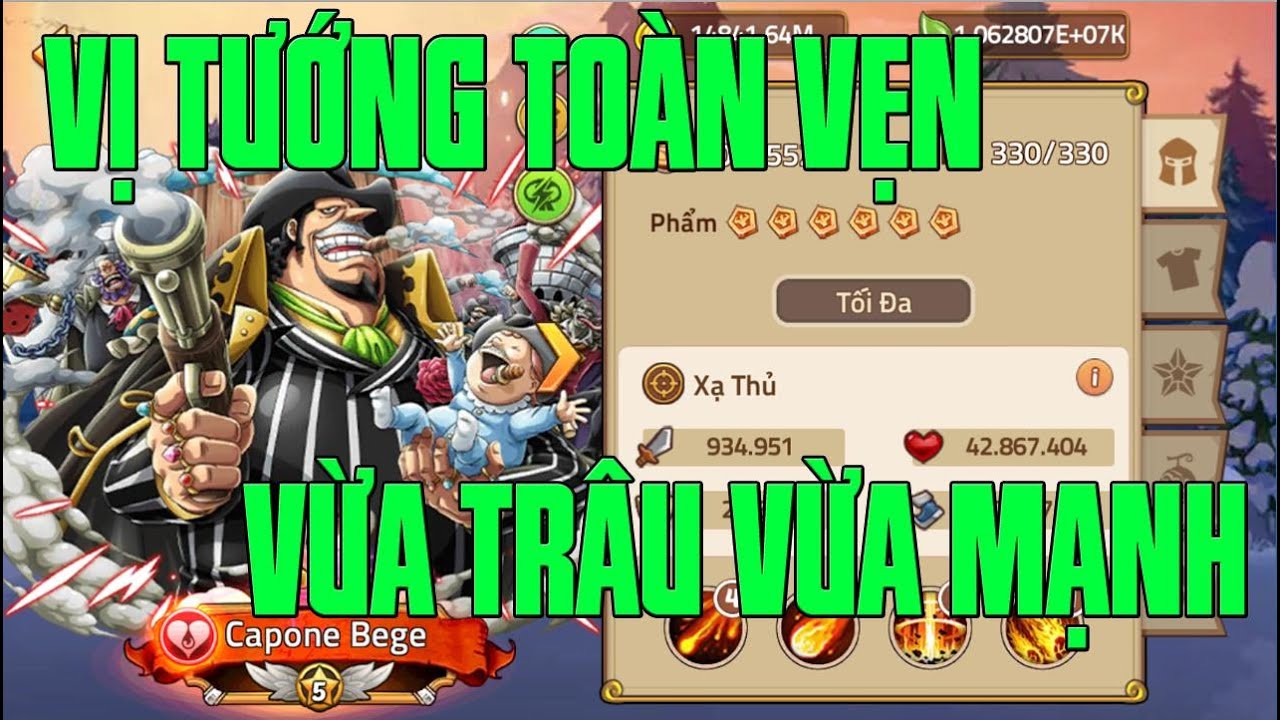 Hải Tặc Đại Chiến - SỨC MẠNH BEGE E1 TỚI E4...LÙ SM KÊU BẰNG CỤ LÀ CÓ THẬT..ODEN CRACKER ĐANG SỢ HÃI