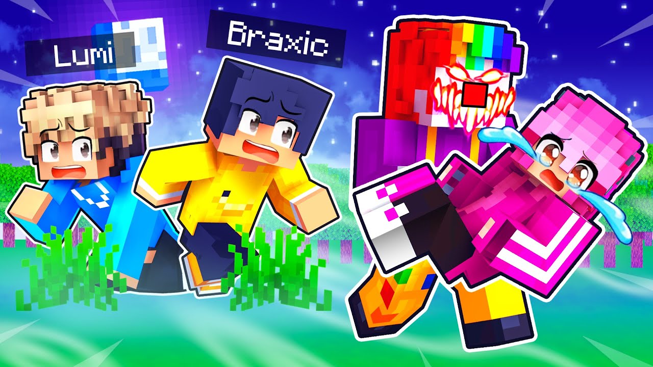 FREUNDIN von LUMI wurde vom BÖSEN CLOWN ENTFÜHRT in Minecraft! (OMG)