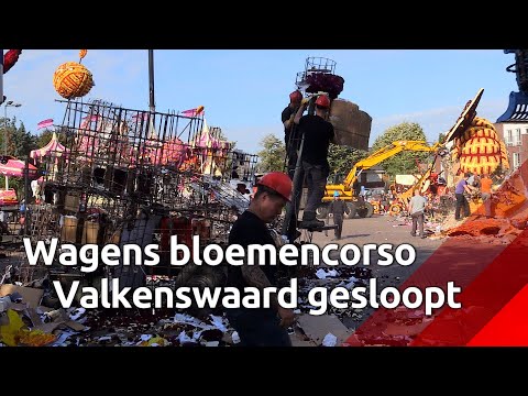 Corsowagens Valkenswaard gesloopt