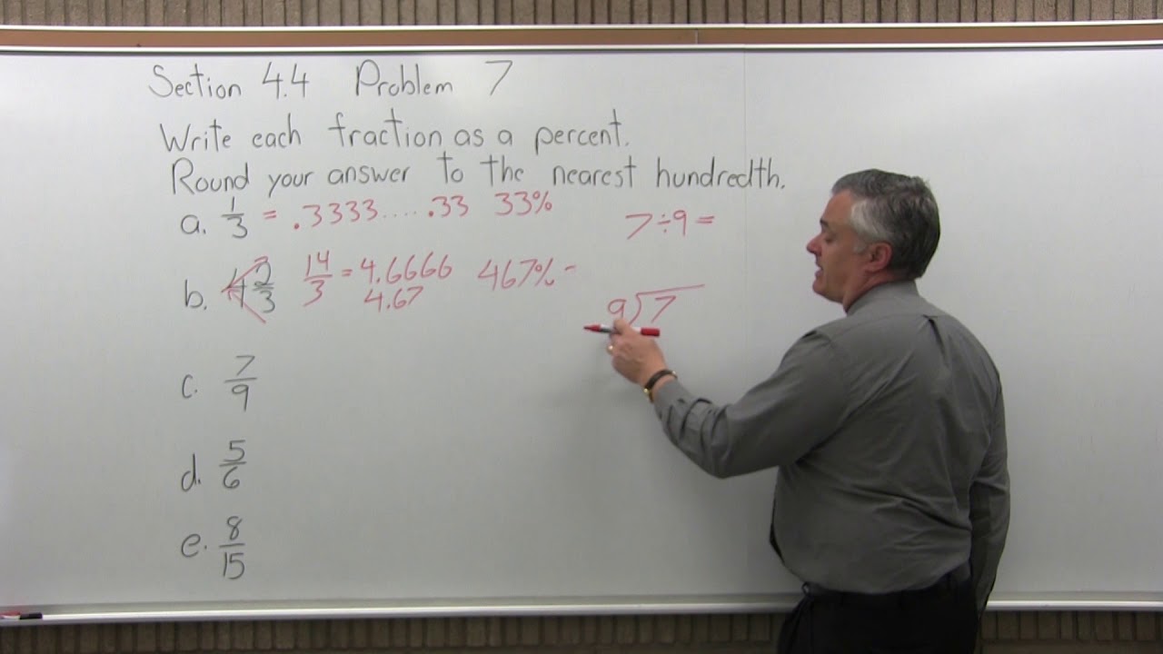 MTH 011: Section 4.4 Problem 7 - Mathematics with Dan Avedikian - YouTube