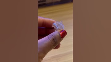 UNBOXING: Yunzii X75 Pro Gasket Transparent Mechanical Keeb! #clearkeeb #customkeyboards #unboxing