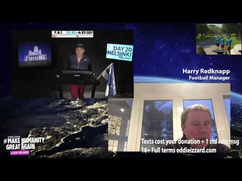 Eddie Izzard - Harry Redknapp - A Run For Hope