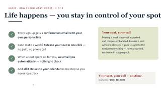 Record It Claim It Unlock It Building Flexible Class Enrollment Aging Gracefully 102