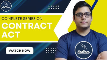 Contract Act 04 | Sections 5-9 I Telegram Link in Description