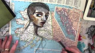 Fast Forward Pastel Face on Atlas Paper