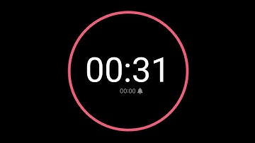 31 Second Countdown Timer / iPhone Timer Style