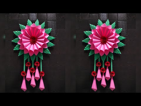 AMAZING and easy wall hanging ideas / Cardboard reuse /color paper crafts / The KS DIY