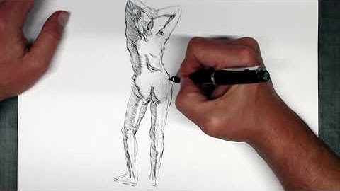 Quick pen review/demo for artists:Pilot Falcon SF