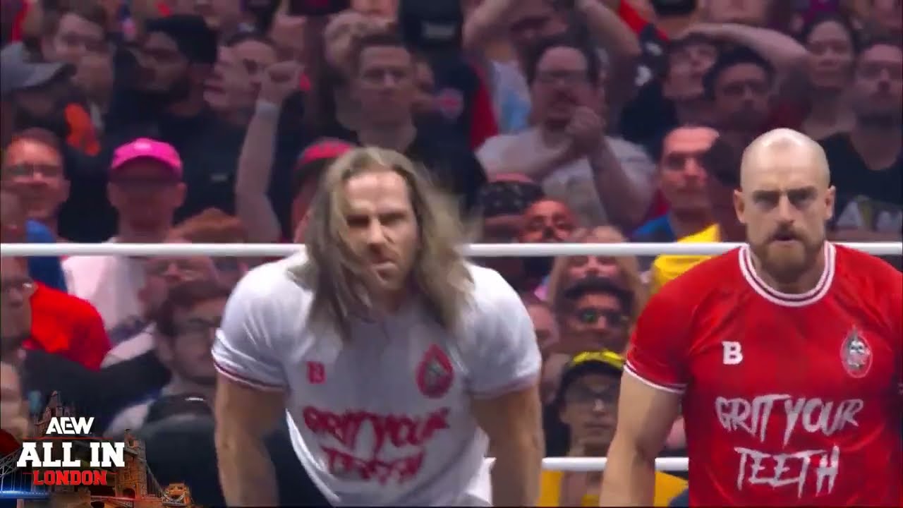 Grizzled Young Veterans Make Surprise Appearance at AEW All In London 2024!