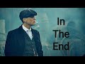 Thomas shelby peaky blinders  in the end