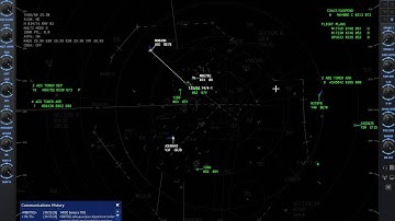 ATCPro Sim Gameplay- ABQ Rwy 03 Active - Air Traffic Control Simulator