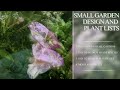 Small garden design fundamentals